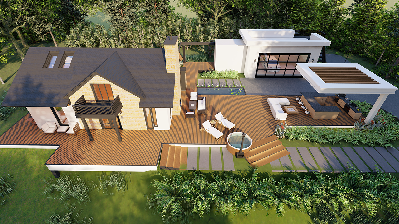 exterior landscape design